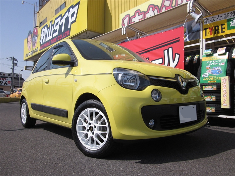 Renault ルノー ホイール装着写真