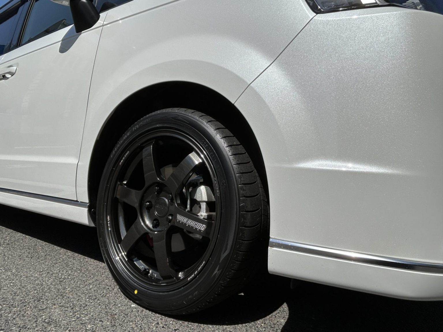 HONDA RP8ステップワゴン×RAYS | 秋山タイヤホームページ