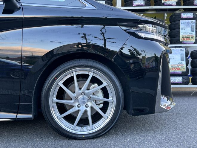 work GNOSIS CVD 21インチ　4本セット　アルファード 着用BBS work GNOSIS CVD 21インチ4本セットアルファード 着用BBS