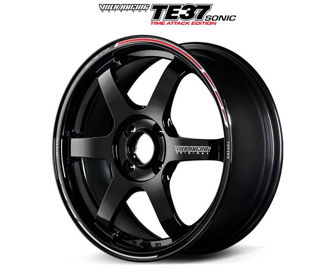 RAYS VOLKRACING TE37 SONIC TIME ATTACKカラーデビュー | 秋山タイヤ 