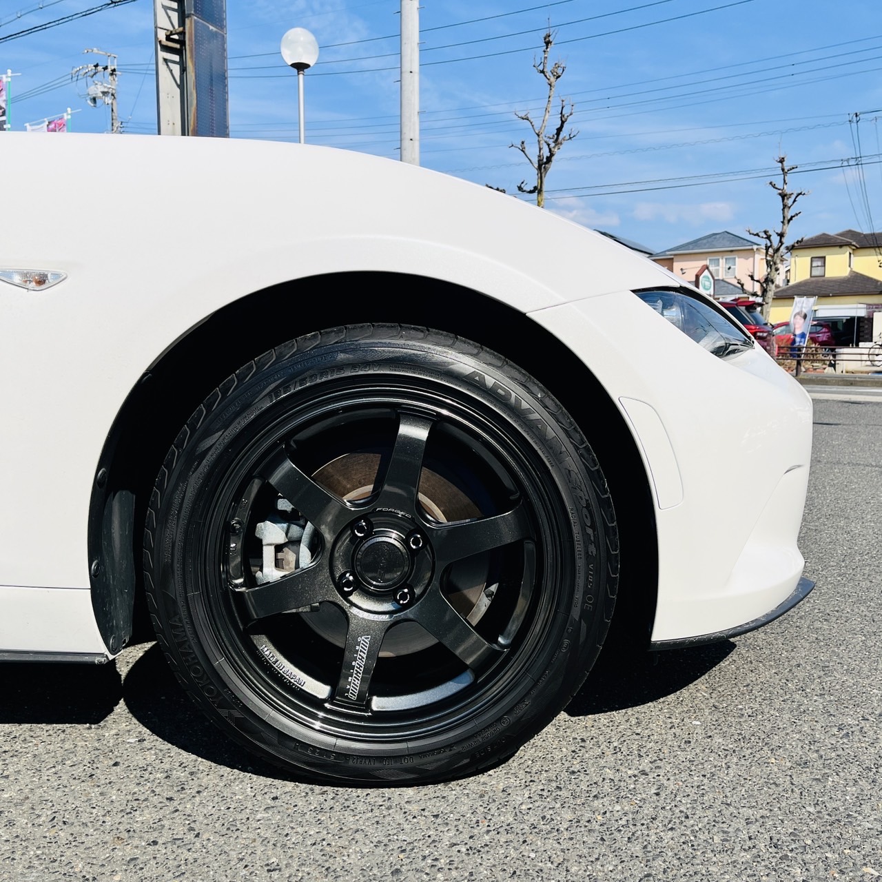 ロードスターND　純正ホイール(タイヤ付き) 美品】マツダ ND ロードスター 純正 16in 6.5J +45 PCD100